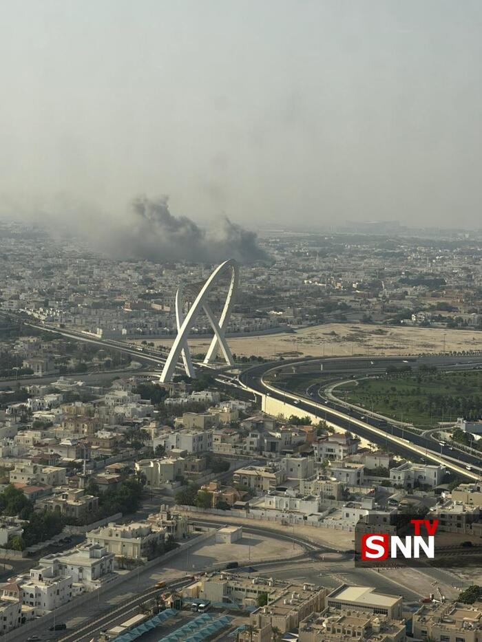 شنیده&zwnj;شدن صدای انفجار در دوحه / منابع عبری: حملات هوایی به دوحه با هدف قرار دادن سران حماس بود + فیلم
