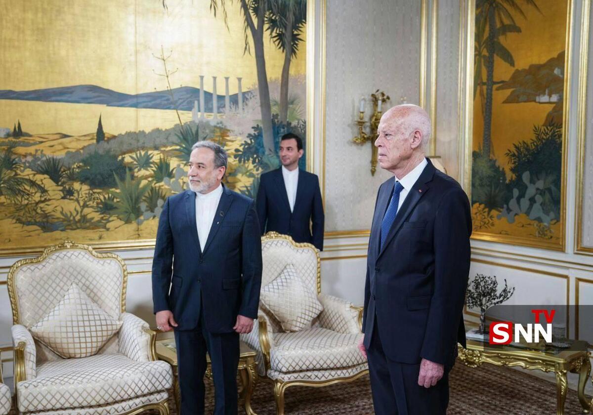 دیدار عباس عراقچی با رئیس&zwnj;جمهور تونس در ادامه همکاری&zwnj;های دوجانبه