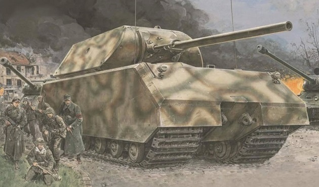 وقتی پورشه دست به ساخت بزرگ ترین تانک جهان زد!/ سرنوشت عجیب تانک غول آسای نازی ها که به دستور هیتلر ساخته شد