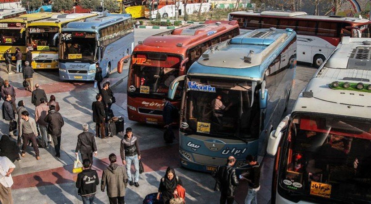 جابهجایی بیش از ۴۰۰۰ زائر از پایانههای کاوه و صفه اصفهان به مشهد مقدس