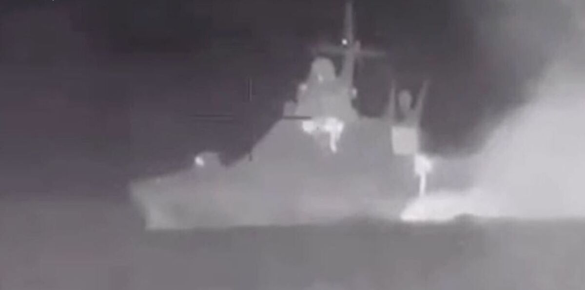 کی‌یف: شناور چندمنظوره روسیه با پهپاد اوکراینی از کار افتاد