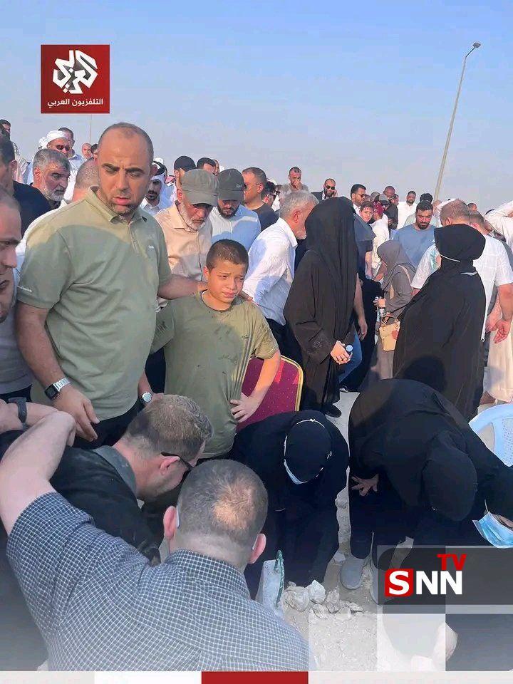 اولین تصویر از سه رهبر حماس پس از حمله رژیم صهیونیستی منتشر شد + عکس