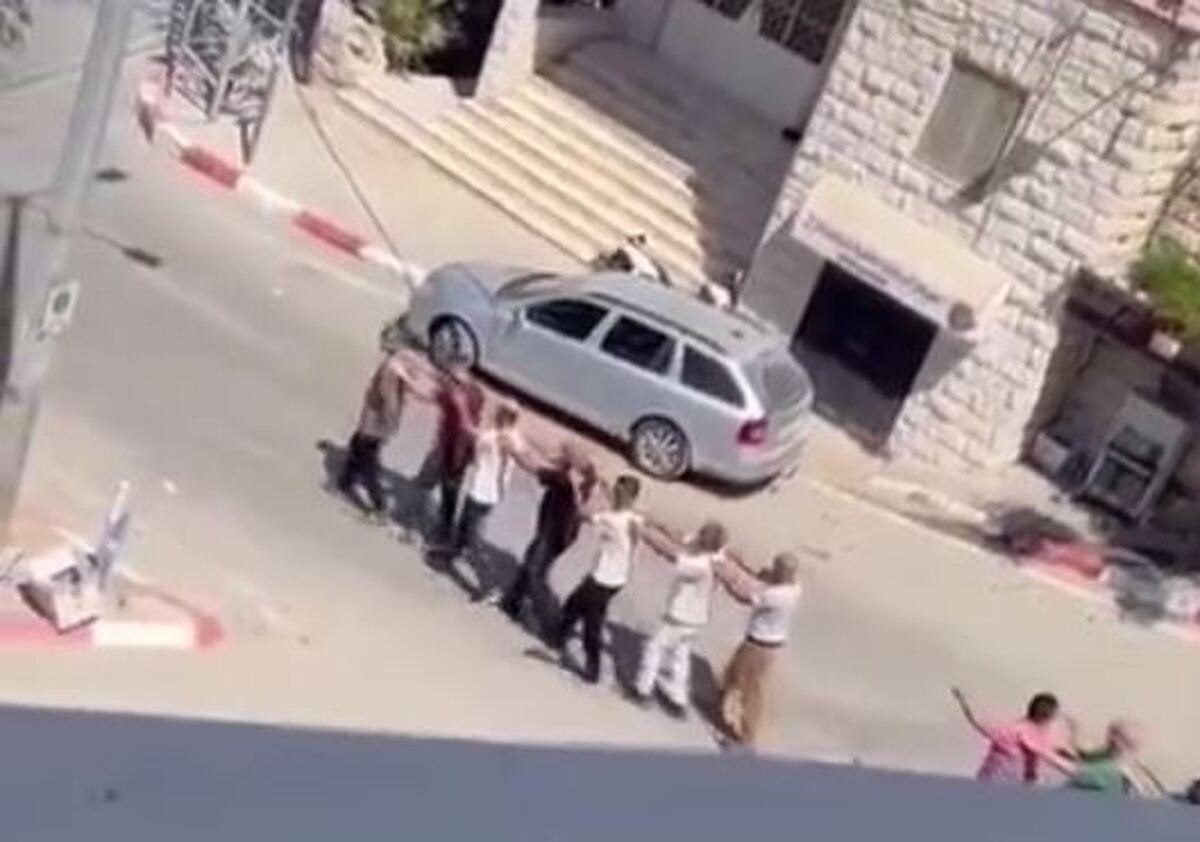 بازداشت گسترده فلسطینیان در غزه + فیلم