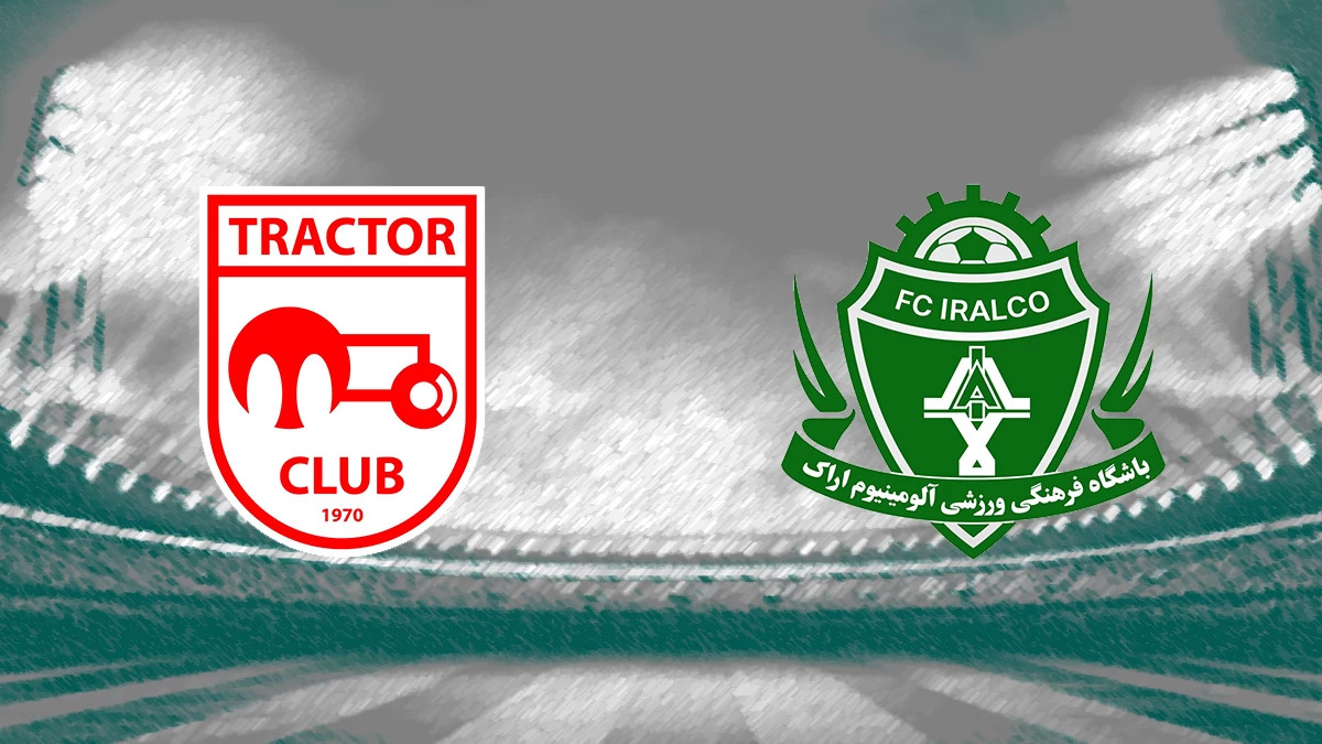 ترکیب جدید تراکتور مقابل آلومینیوم اراک / تا دقیقه ۲۵ نتیجه ۲ بر صفر به نفع تبریزی‌ها