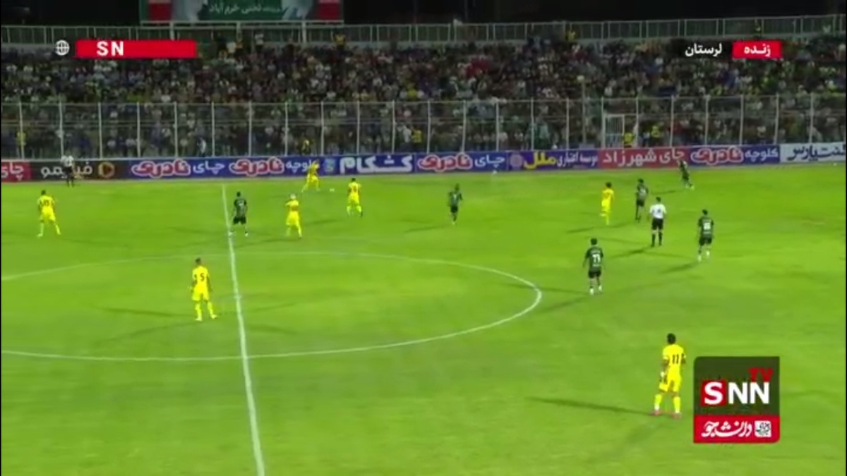 کار تیمی دیدنی؛ گل اول فجرسپاسی توسط فرشید اسماعیلی در دقیقه 29