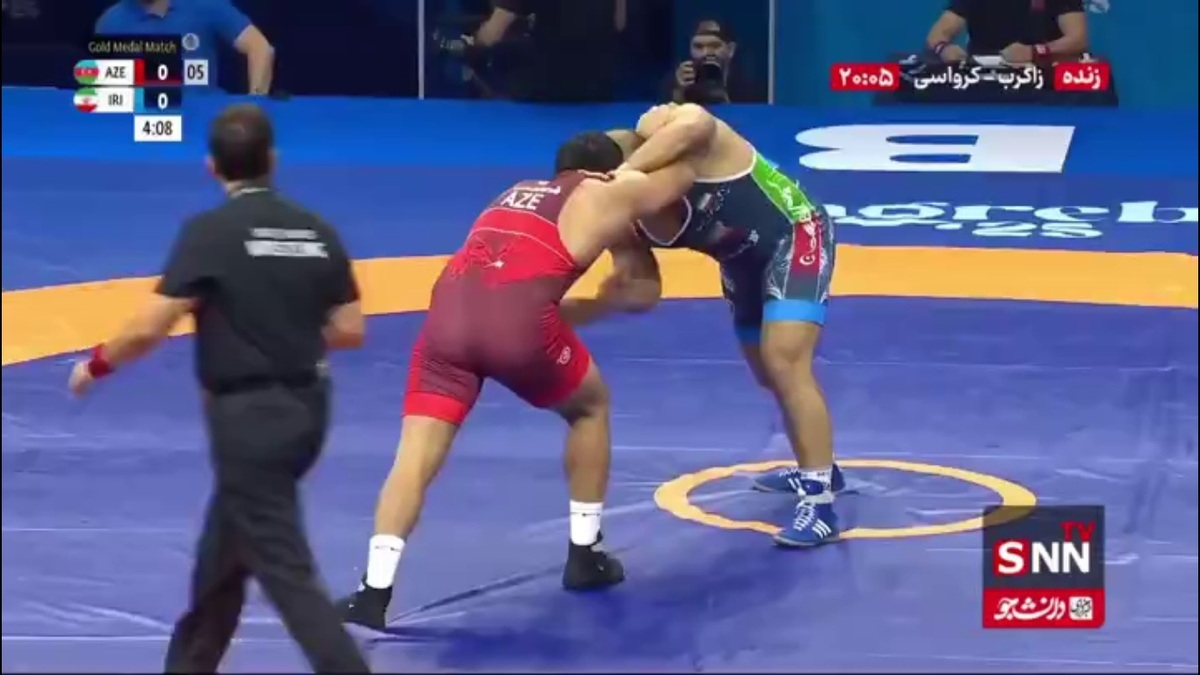 هتریک طلایی پادشاه سنگین وزن جهان/ زارع طلایی شد