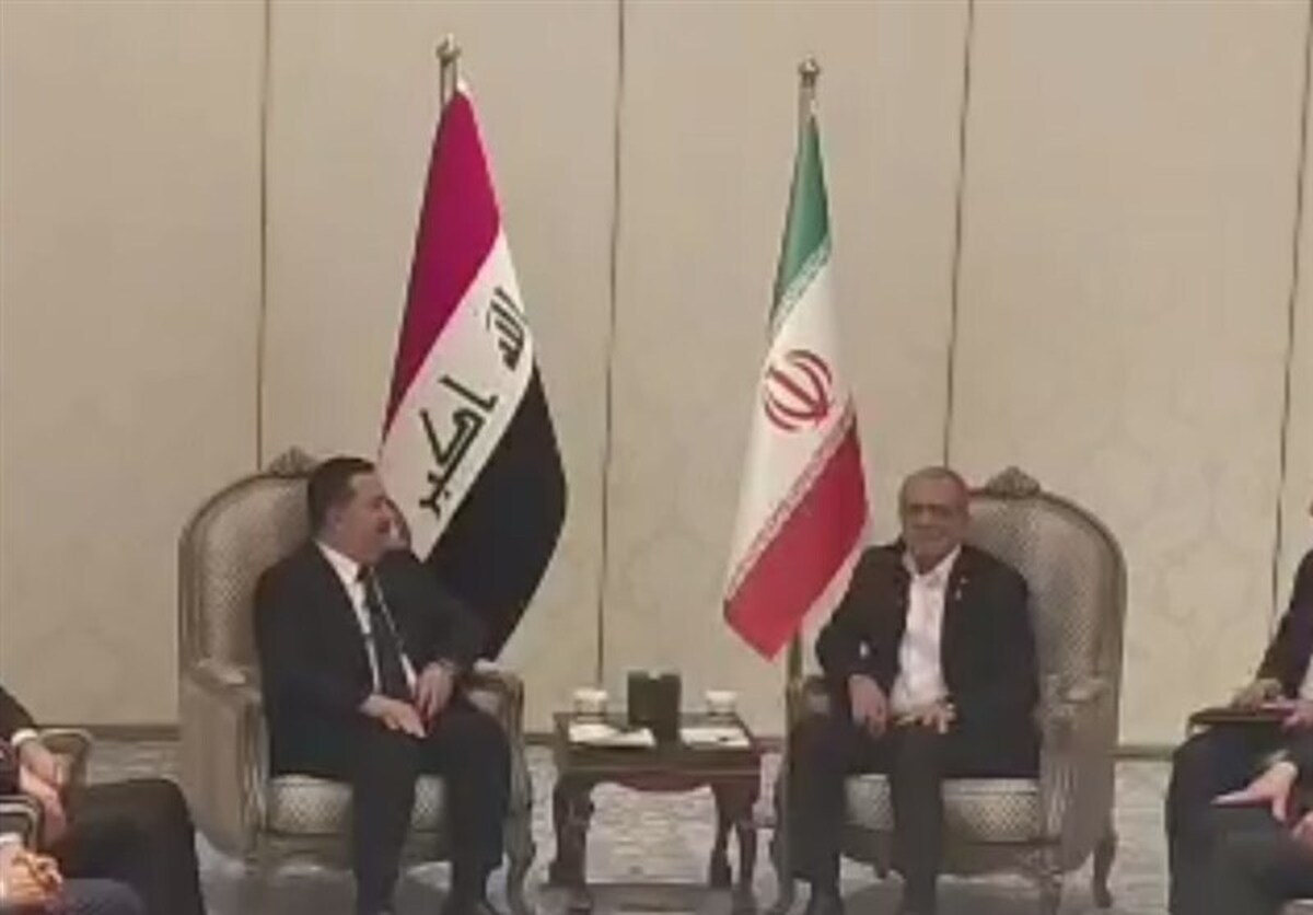 پزشکیان و السودانی دیدار کردند