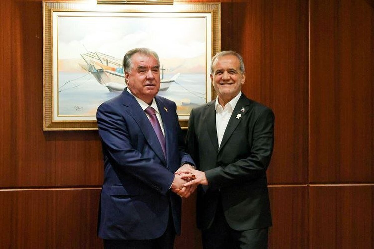 دیدار رئیس&zwnj;جمهور ایران با همتای تاجیکستانی در دوحه