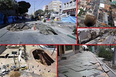 فرسودگی شبکه فاضلاب اصفهان عامل نشست‌های متعدد زمین در شهر