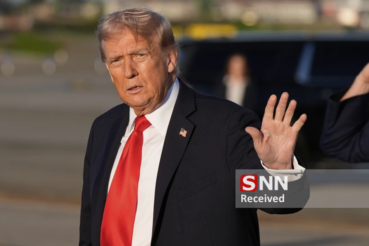 سخنان ترامپ پیش از عزیمت به انگلستان در کاخ سفید