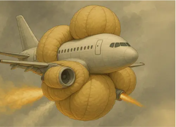 نوآوری مهندسان: حباب ایربگ هوشمند برای افزایش ایمنی پرواز