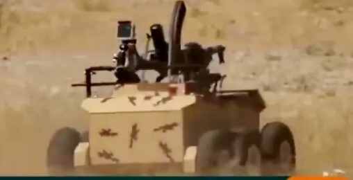 نگاهی به ربات جنگی تانک&zwnj;زن ایران/ تانکو نشونش بده خودش میزنه!