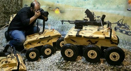 نگاهی به ربات جنگی تانک&zwnj;زن ایران/ تانکو نشونش بده خودش میزنه!