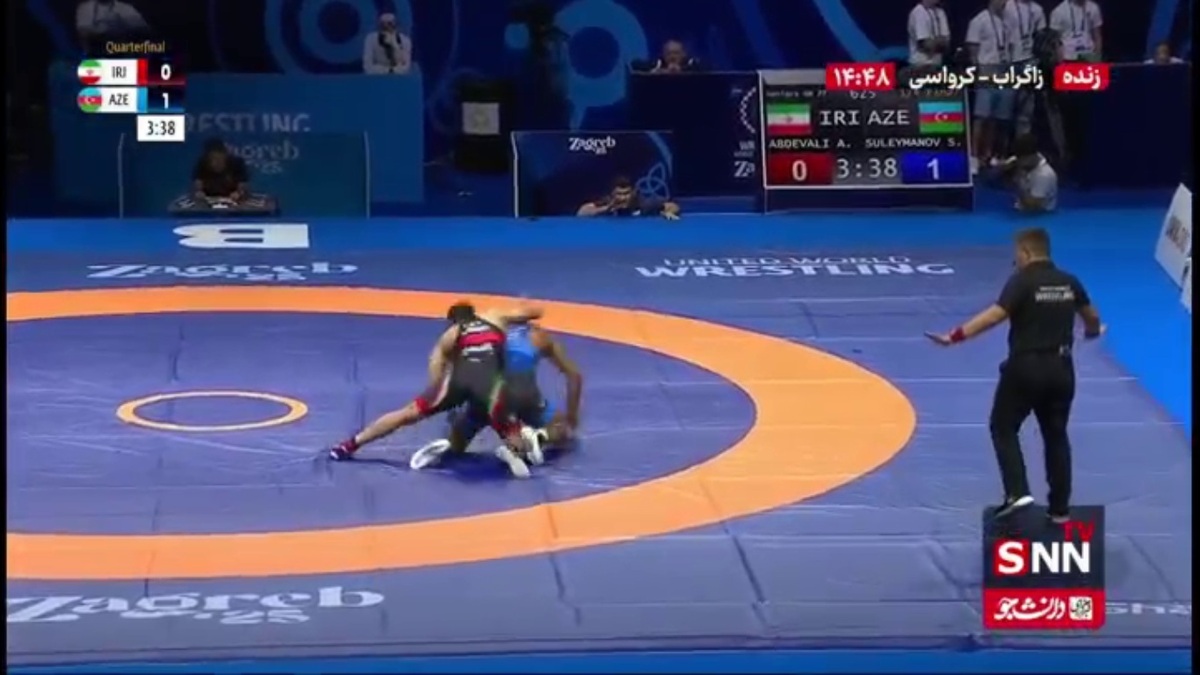 عبدولی با یک کشتی هوشمندانه به نیمه نهایی رسید