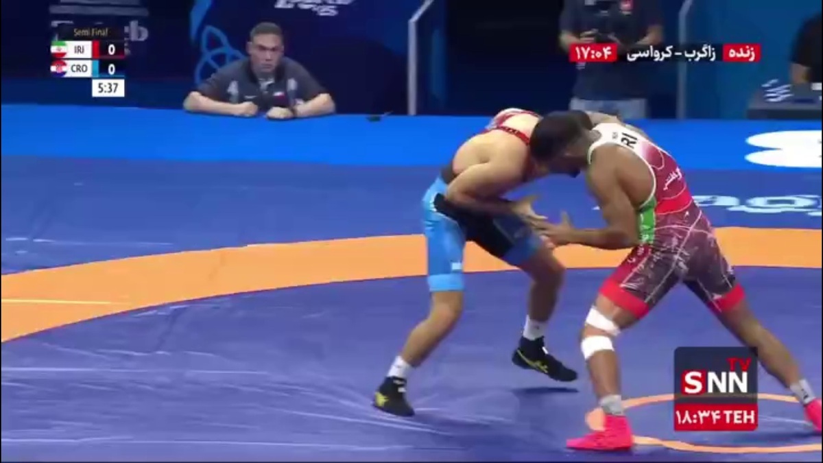 شگفتی سازی فرخی با کیش و مات حریف کروات کامل شد