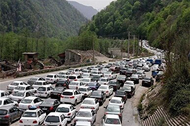 مرکز مدیریت راه‌های کشور: ترافیک در محور‌های چالوس و هراز سنگین است
