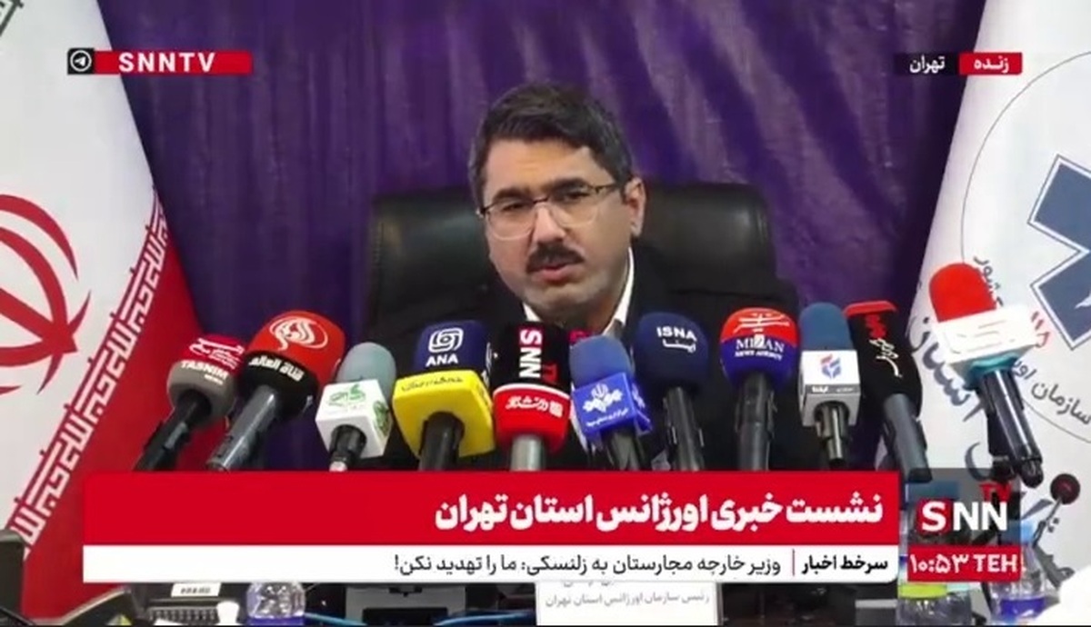 توکلی: در حال توسعه اورژانس دونده در مکان‌های شلوغ هستیم