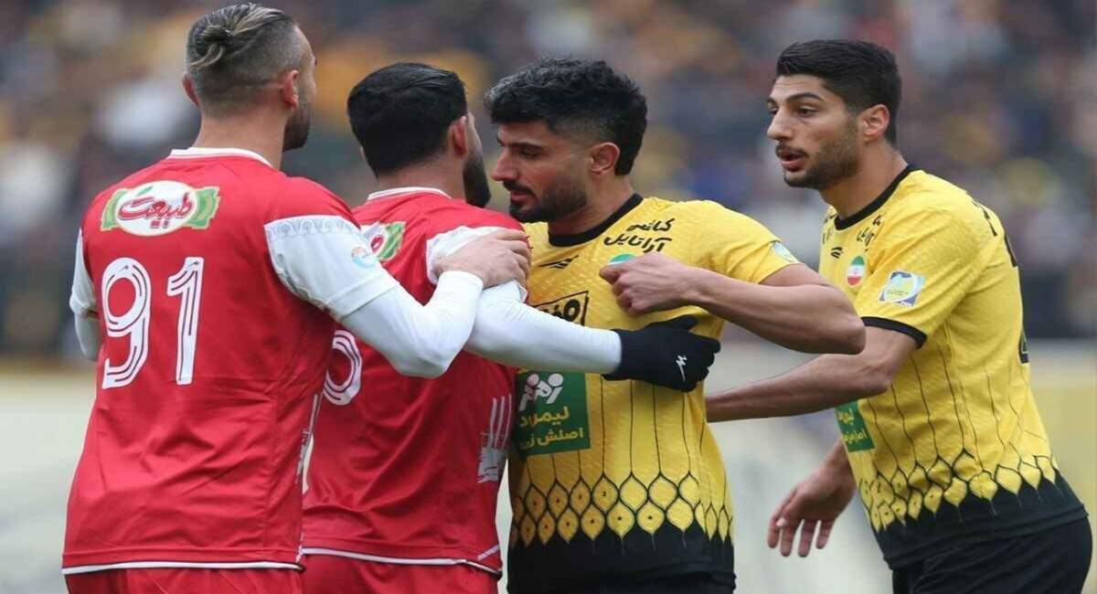 سپاهان صفر - پرسپولیس یک /شاگردان وحید هاشمیان در نقش جهان فاتح ال کلاسیکو شدند + فیلم