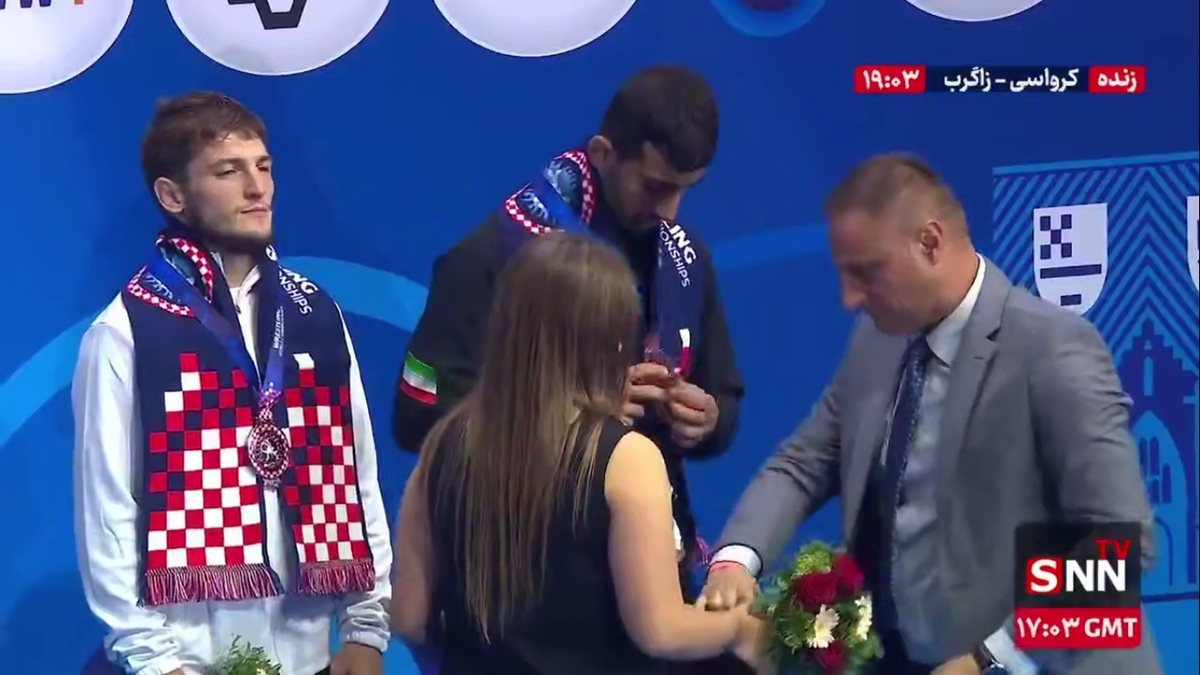 اهدای مدال برنز جهانی به محمد مهدی کشتکار / کاکو شیرازی در اولین میدان بین المللی به مدال برنز دست یافت