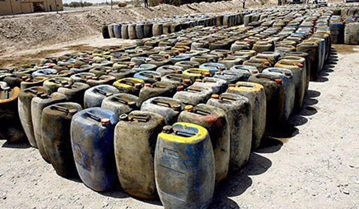 دستگیری قاچاقچی با بیش از چهار هزار لیتر سوخت قاچاق در چهارمحال و بختیاری
