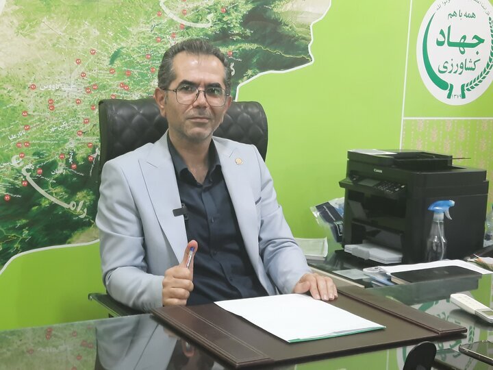 فقط ۳۹ درصد مزارع گلستان آبی کشت می شوند