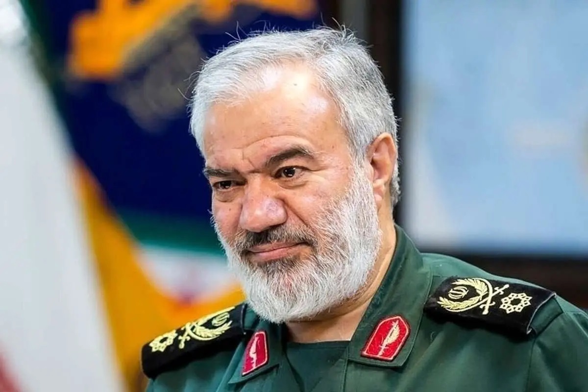 حضور سردار فدوی در مراسم اربعین شهادت سردار غیب پرور + فیلم