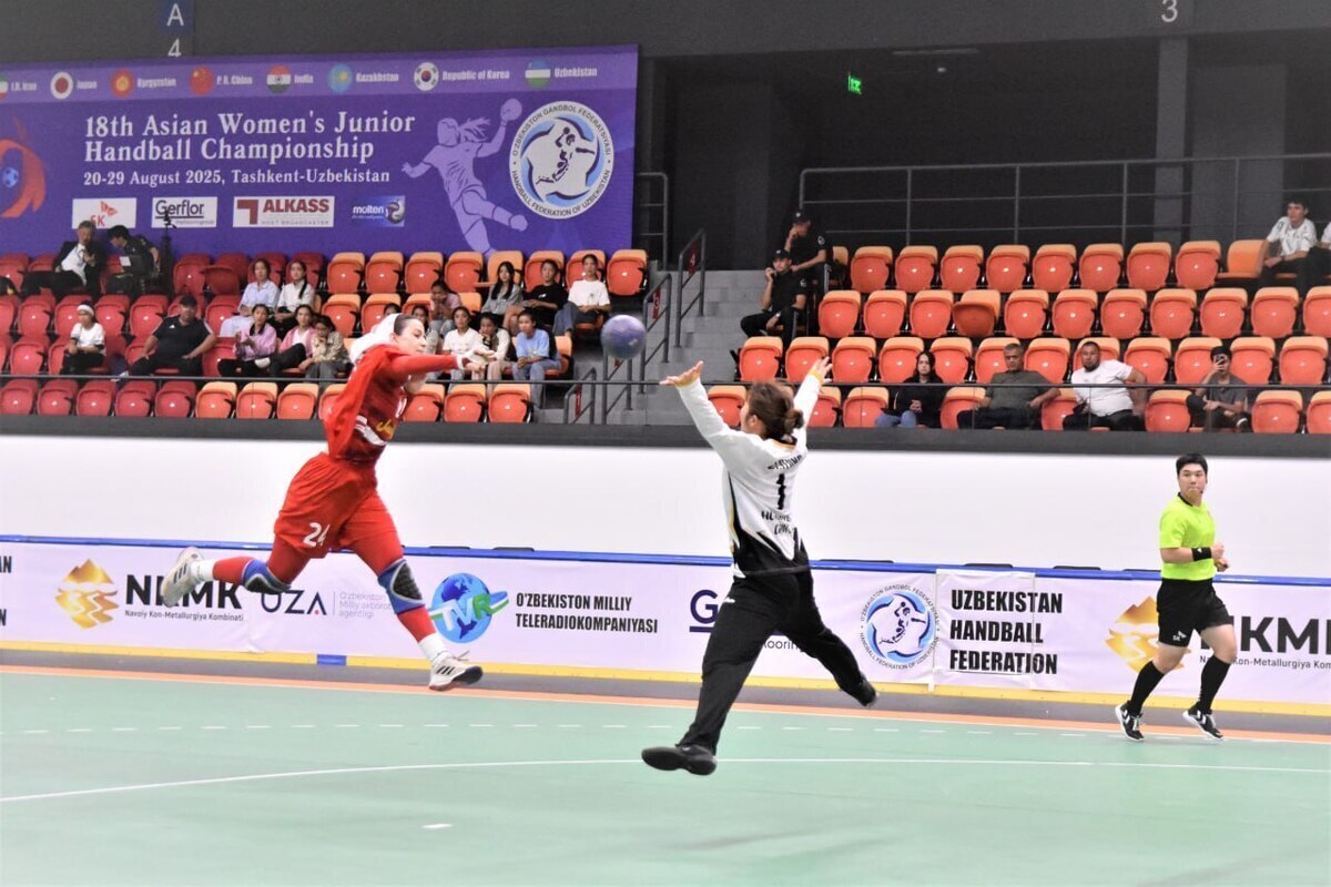 پیروزی پرگل تیم ملی هندبال جوانان دختر ایران مقابل هنگ‌کنگ