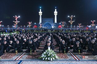 مراسم خطبه خوانی شب شهادت امام رضا (ع)