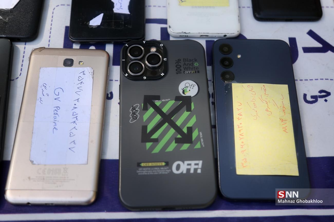 انهدام باند مالخران تلفن همراه در ری