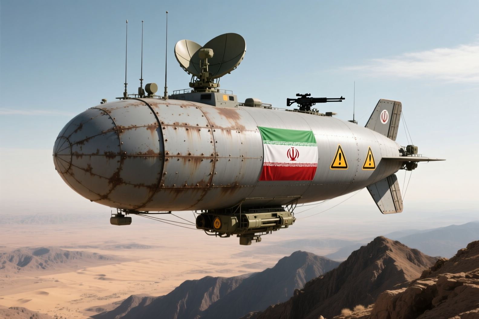 نگاهی به بالن های نظامی ایران/ بالن جنگی اوج را بیشتر بشناسید