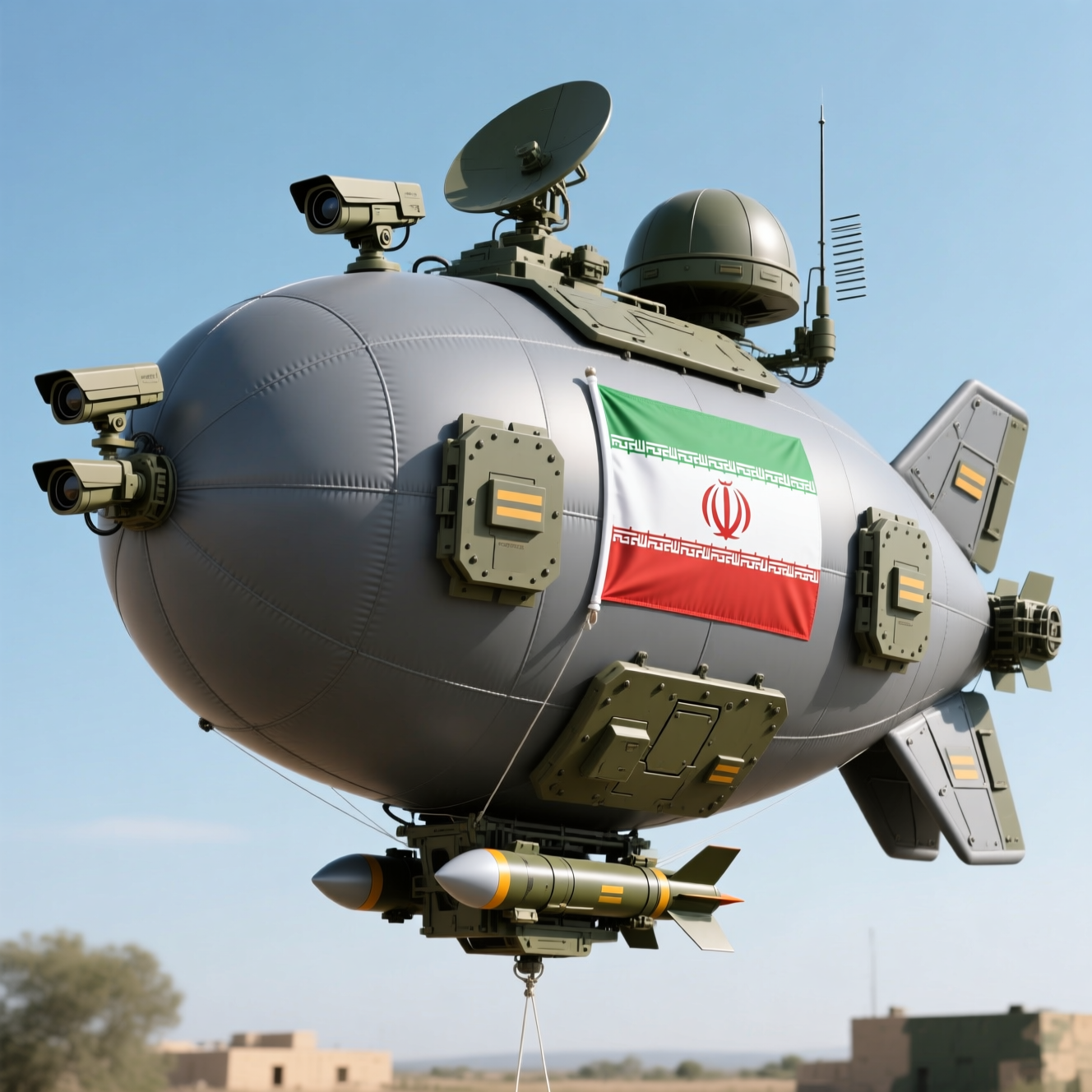 نگاهی به بالن های نظامی ایران/ بالن جنگی اوج را بیشتر بشناسید