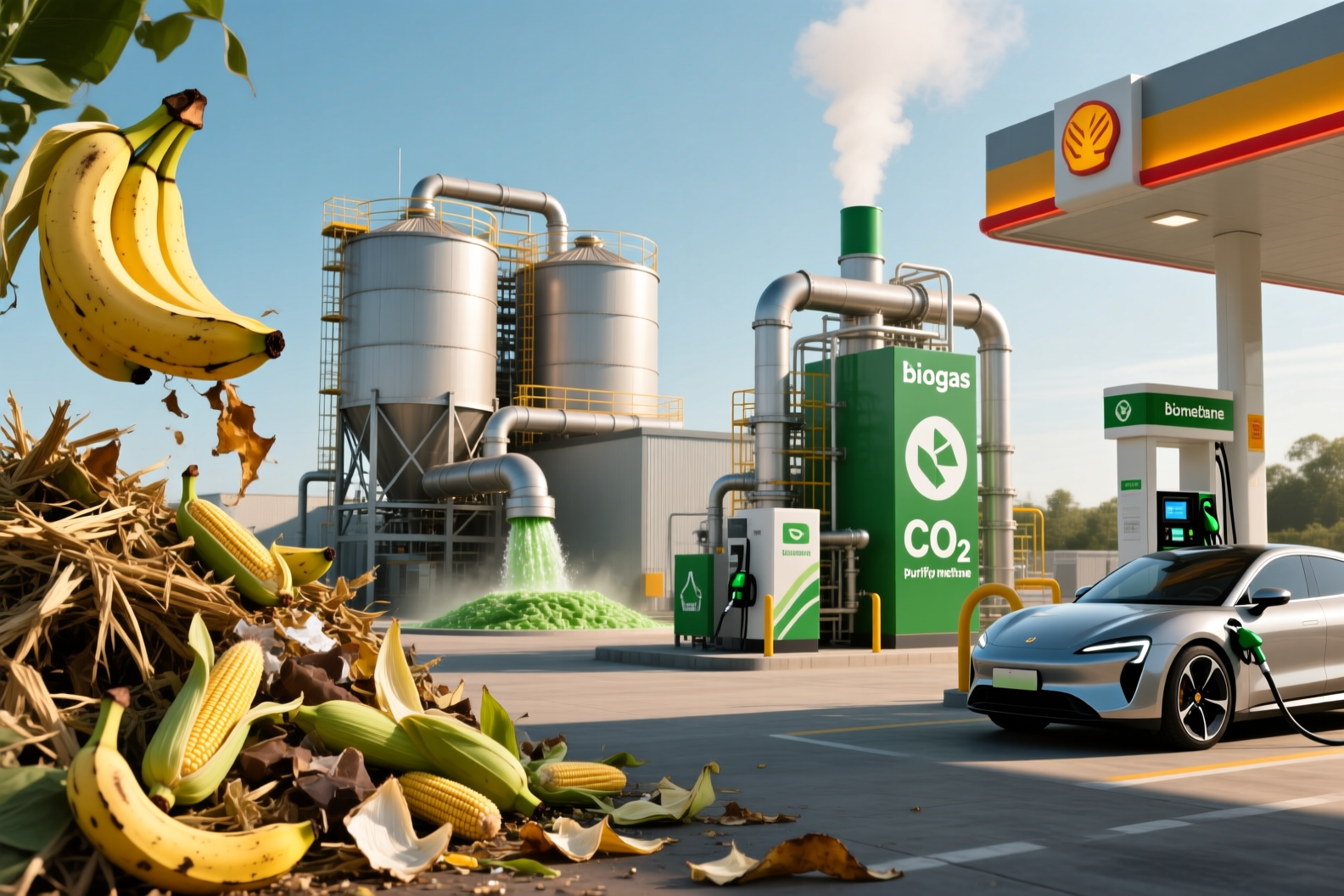 سوخت سبز چیست؟ / با پوست موز و پسماند‌های غذایی ماشین خود را روشن کنید!