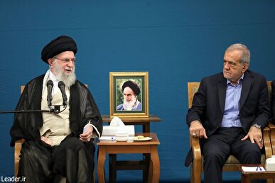 دیدار رئیس‌جمهور با رهبر انقلاب اسلامی پیش از حضور در نشست مجمع عمومی سازمان ملل