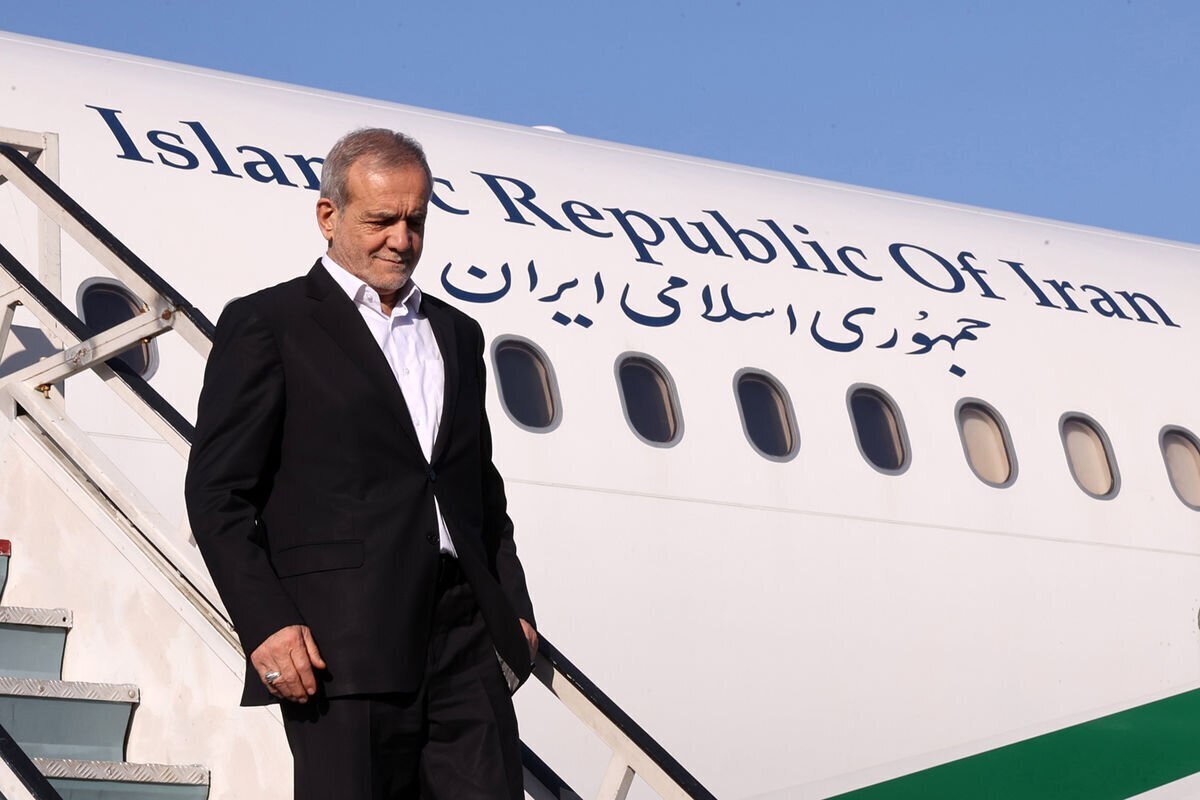 رئیس جمهور وارد هرمزگان شد