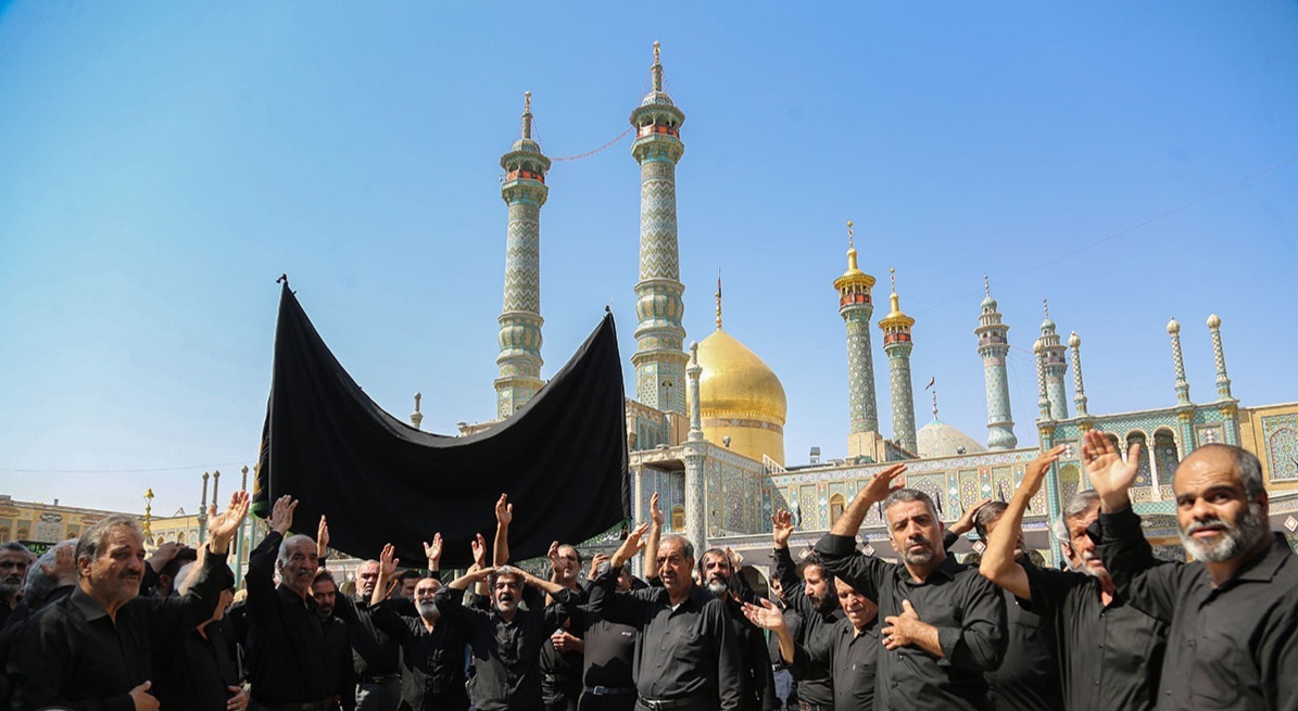 حال و هوای حرم مطهر بانوی کرامت در عصر رحلت حضرت معصومه(س)+فیلم