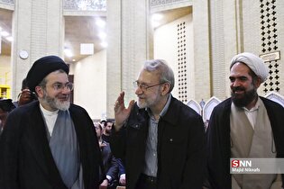 مجلس ترحیم همسر آیت الله سیستانی در تهران