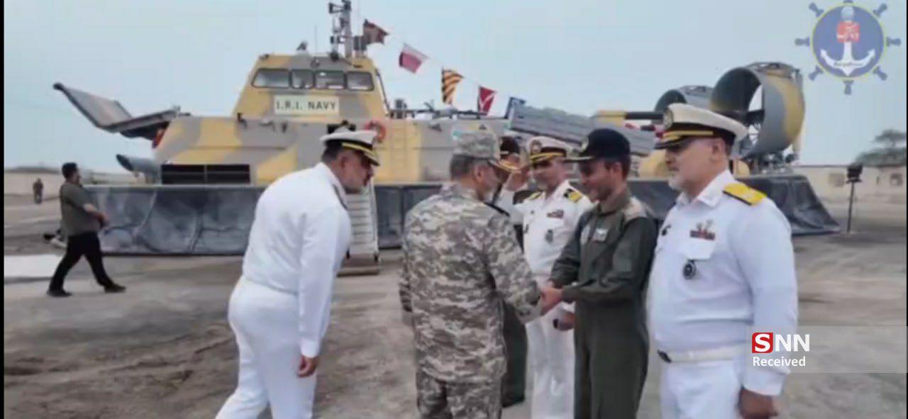 نمایش عمومی پیروزان، هاورکرفت جنگی موشک انداز ساخت ایران!/ + تصاویر