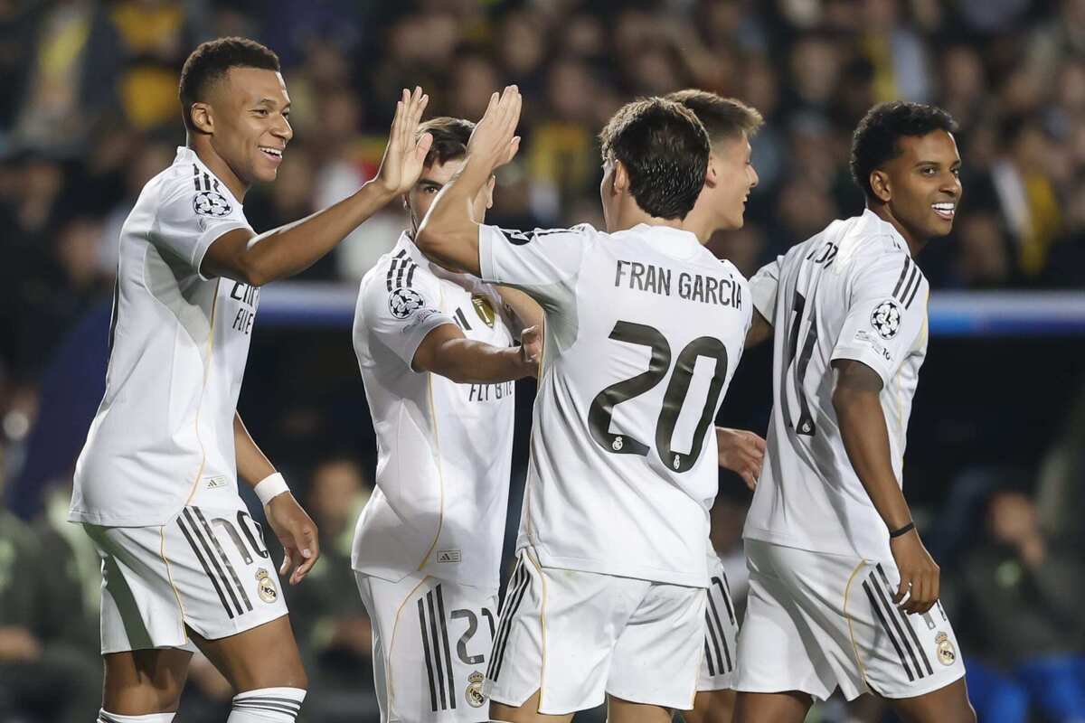 خلاصه بازی رئال مادرید 3-1 ویارئال شب گذشته / درخشش وینیسیوس