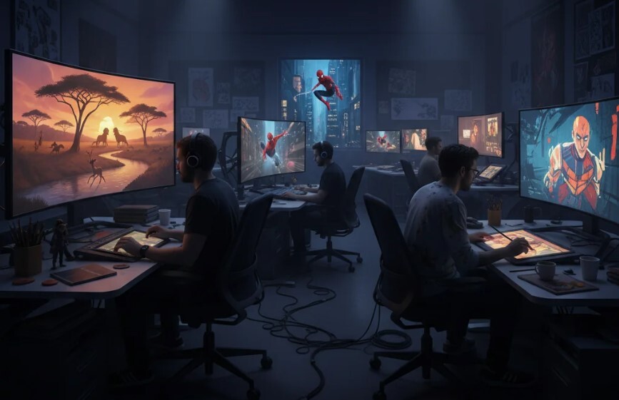 نگاهی به پیچیده ترین پروژه های ساخت انیمشین در جهان/ وقتی گرافیک و انیمیشن شگفتی خلق میکنند