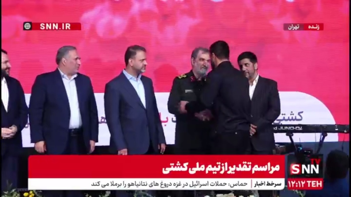 تقدیر از مدال&zwnj;آوران تیم&zwnj;های ملی کشتی آزاد و فرنگی