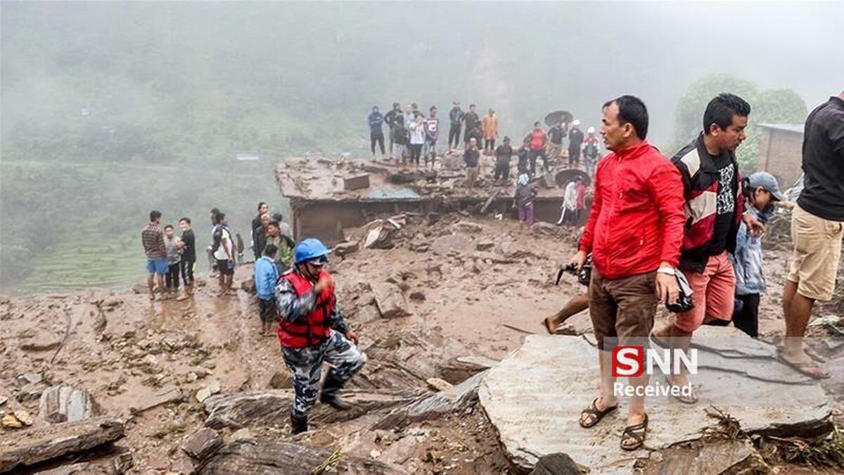 ۱۴ کشته و ۸ مفقود در رانش زمین در نپال