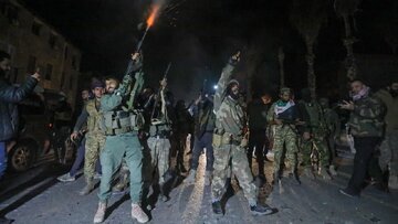 شرق حلب صحنه درگیری کرد‌ها و نیرو‌های دولت موقت سوریه + فیلم