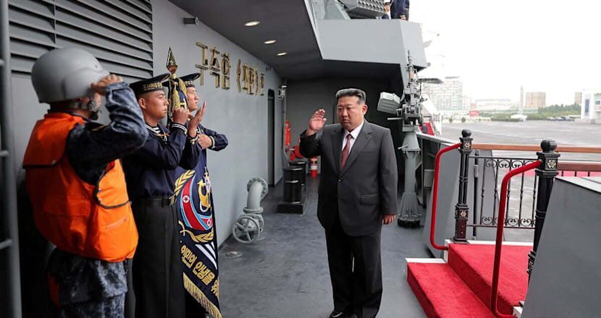 تقویت نیروی دریایی کره‌شمالی با هدف مقابله با تهدید‌های آمریکا و متحدانش