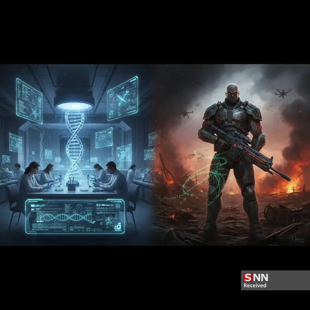 ناقض است منتشر نشود   ......................      نگاهی به تکنولوژی ژنتیکی کریسپر دستکاری ژن برای ساخت ابرانسان/ کدام کشور ها دنبال ساخت ابرسرباز های جنگی هستند؟