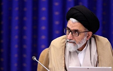 وزیر اطلاعات در جلسه جامعه مدرسین حاضر شد