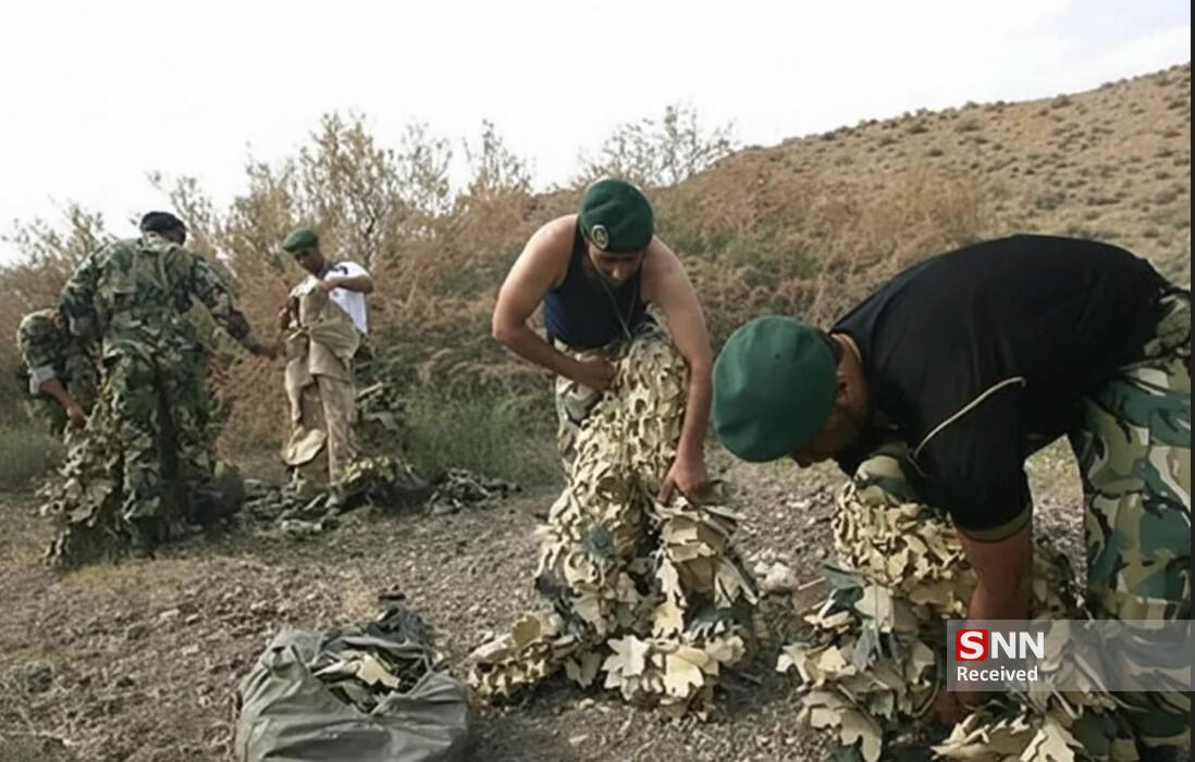 گزارش تصویری/ تک تیراندازان ارتش در حال پوشیدن البسه استتاری مخصوص
