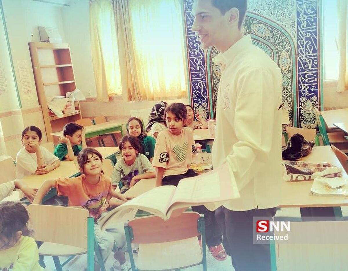 برگزاری اردوی جهادی وتر در روستای حسین‌آباد میش‌مست استان قم