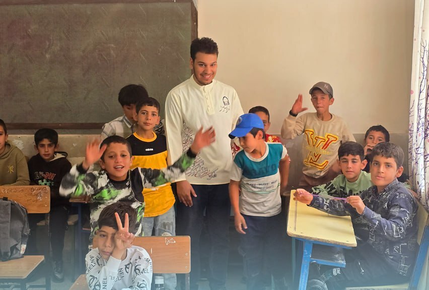 برگزاری اردوی جهادی وتر در روستای حسین&zwnj;آباد میش&zwnj;مست استان قم