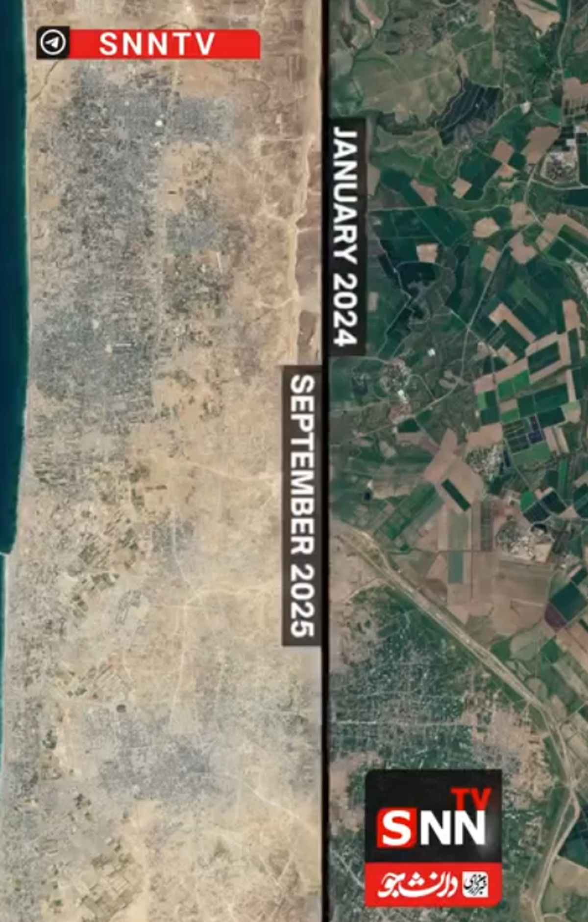 تصویری از آثار جنایات رژیم صهیونیستی در غزه + فیلم