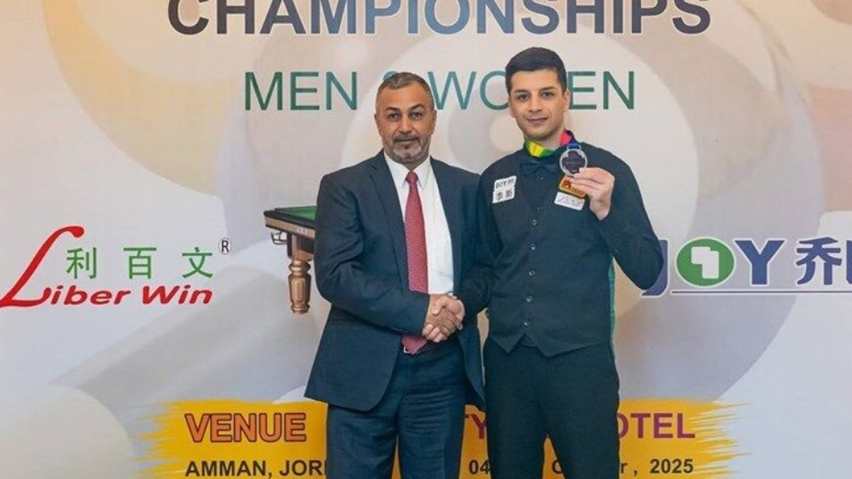 پردل نخستین مدال بین المللی تاریخ هی بال ایران را کسب کرد